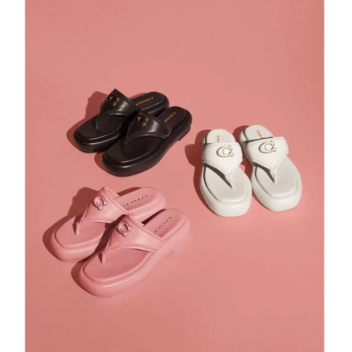 Women Sandals Coach Sylvie Sandal Black