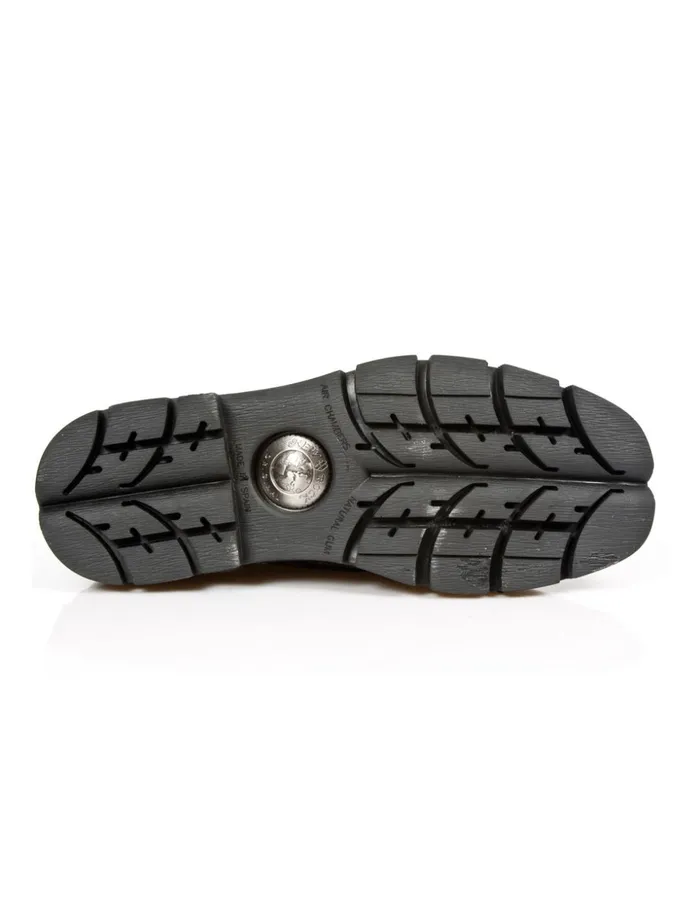 Women Shoe Metallic MNewmili031C1 New Rock Military Women Shoe Metallic MNewmili031C1 New Rock Military