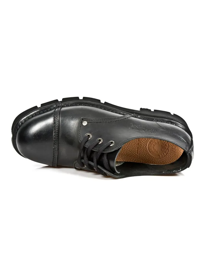 Women Shoe Metallic MNewmili031C1 New Rock Military Women Shoe Metallic MNewmili031C1 New Rock Military