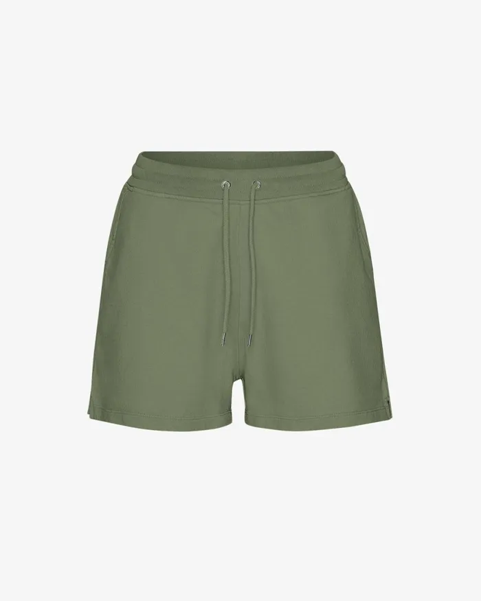 Women Shorts Colorful Standard Women Organic Sweatshorts Dusty Olive