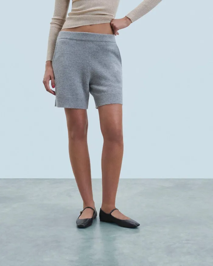 Women Shorts From Future Short Bermuda Dark Heather Gray