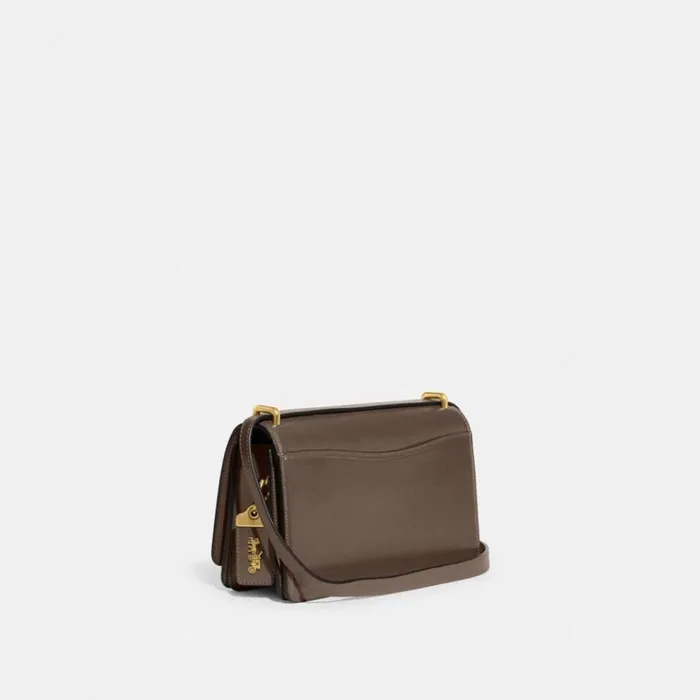 Women Shoulder Bags and Hobos Coach Bandit Shoulder Bag Brassdark Stone