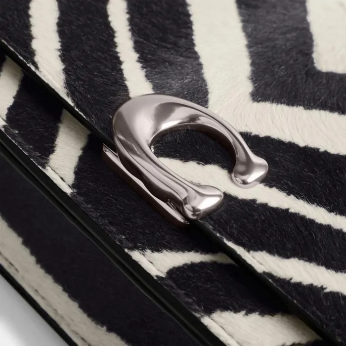 Women Shoulder Bags and Hobos Coach Bandit Shoulder Bag In Haircalf With Zebra Print Silverzebra Women Shoulder Bags and Hobos Coach Bandit Shoulder Bag In Haircalf With Zebra Print Silverzebra