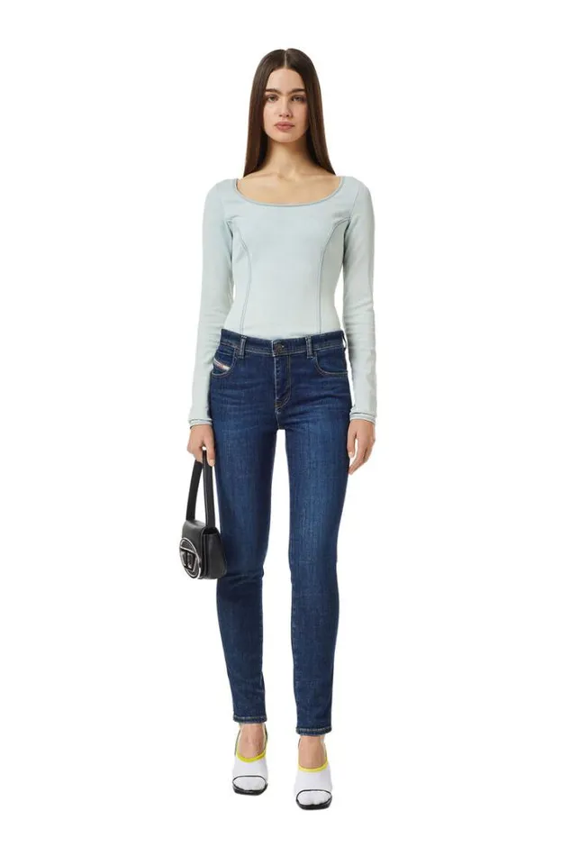 Women Skinny Jeans 2015 Babhila 09c58 Dark Blue Diesel Skinny