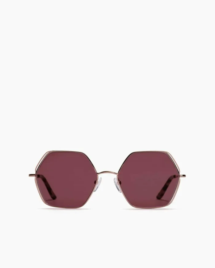 Women St Tropez Hexagon Sunglasses Gradient Pink Ramy Brook Swimwear