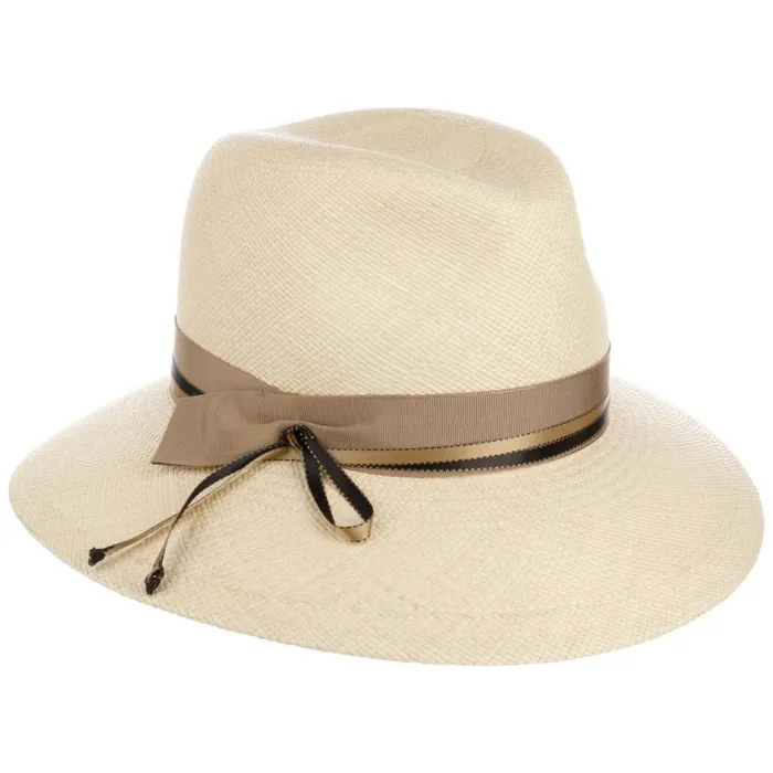 Women Straw Hats Mayser Leonie Panama Hat With UV Protection Nature