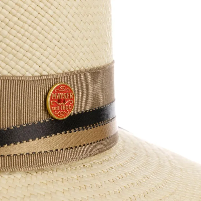 Women Straw Hats Mayser Leonie Panama Hat With UV Protection Nature Women Straw Hats Mayser Leonie Panama Hat With UV Protection Nature