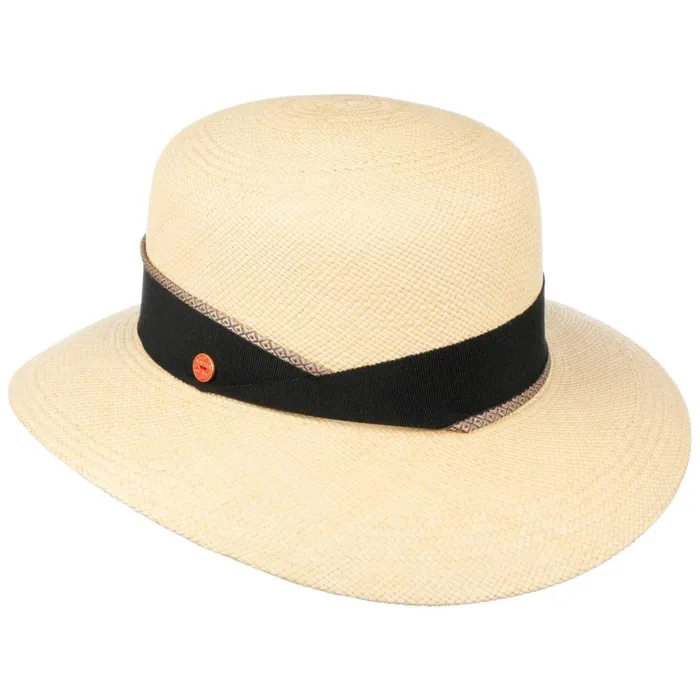 Women Straw Hats Mayser Palmira Brisa Panama Hat Nature