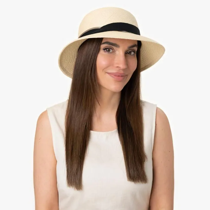 Women Straw Hats Mayser Palmira Brisa Panama Hat Nature