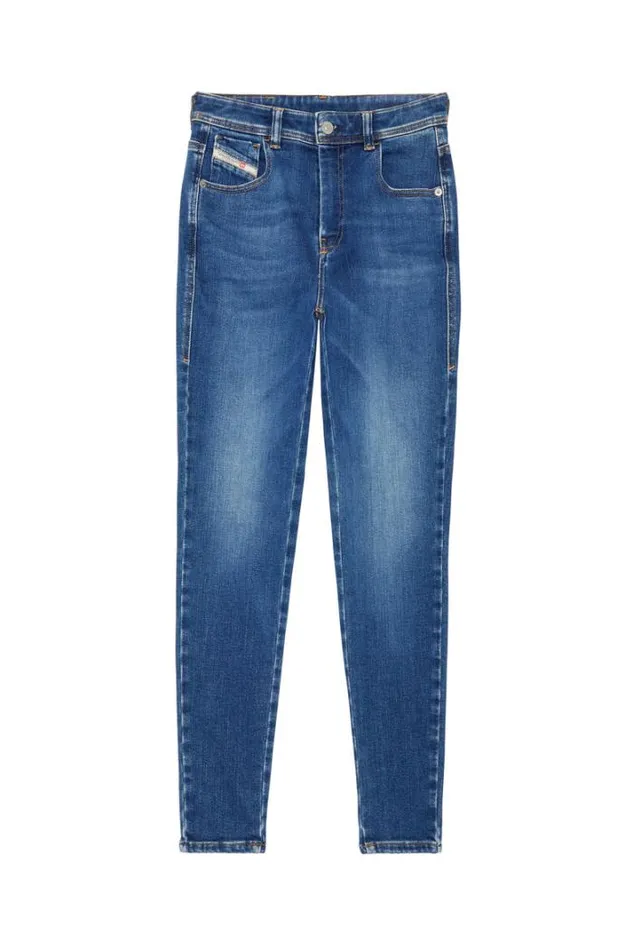 Women Super Skinny Jeans 1984 SlandyHigh 09c21 Medium Blue Diesel Super Skinny Women Super Skinny Jeans 1984 SlandyHigh 09c21 Medium Blue Diesel Super Skinny