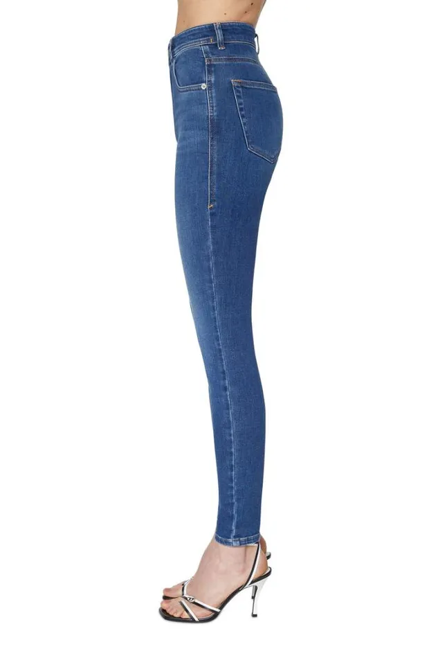 Women Super Skinny Jeans 1984 SlandyHigh 09c21 Medium Blue Diesel Super Skinny Women Super Skinny Jeans 1984 SlandyHigh 09c21 Medium Blue Diesel Super Skinny