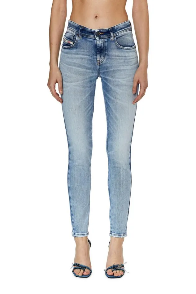 Women Super Skinny Jeans 2017 Slandy 09g18 Light Blue Diesel Super Skinny Women Super Skinny Jeans 2017 Slandy 09g18 Light Blue Diesel Super Skinny