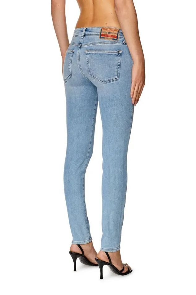 Women Super Skinny Jeans 2018 SlandyLow 09f87 Light Blue Diesel Super Skinny Women Super Skinny Jeans 2018 SlandyLow 09f87 Light Blue Diesel Super Skinny