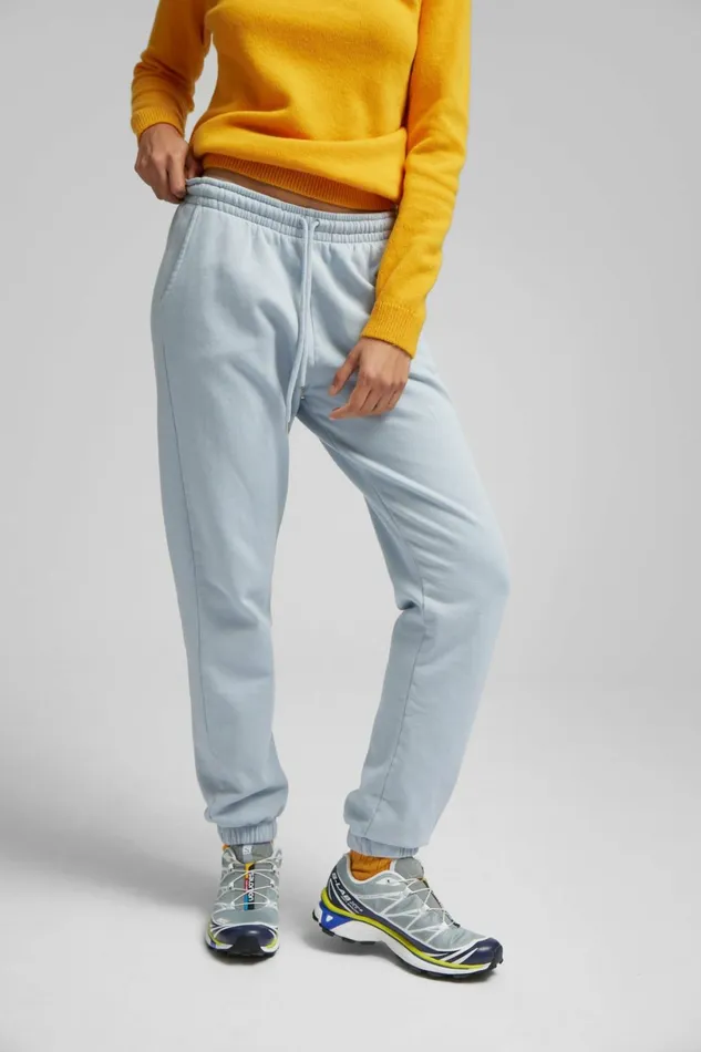 Women Sweatpants Colorful Standard Organic Sweatpants Bright Coral