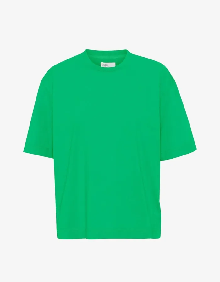 Women TShirts Colorful Standard Oversized Organic TShirt Kelly Green