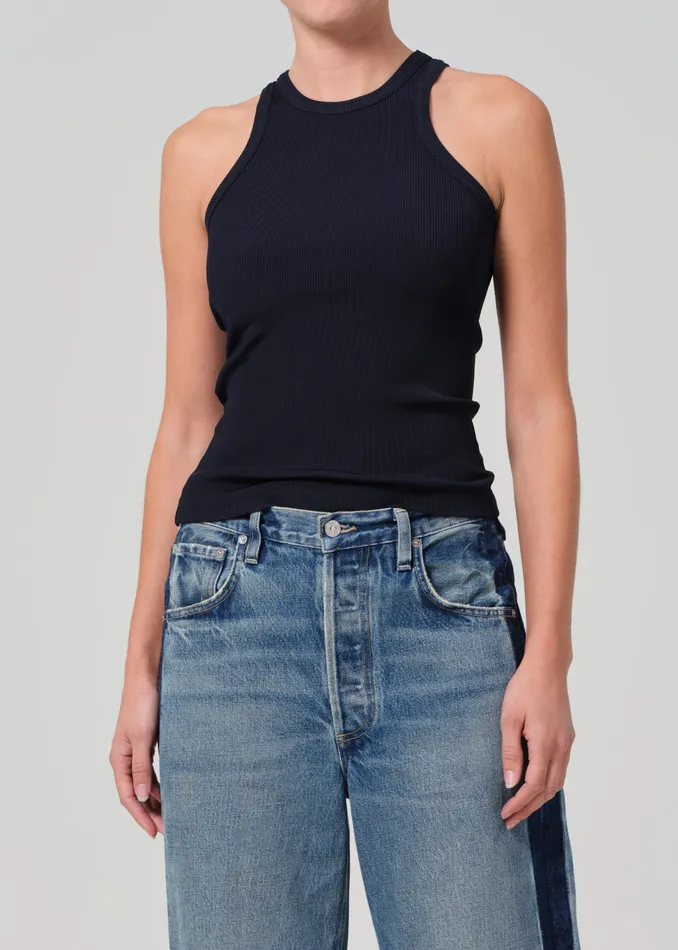 Women Tops Citizens Of Humanity Akira Tank In Navy