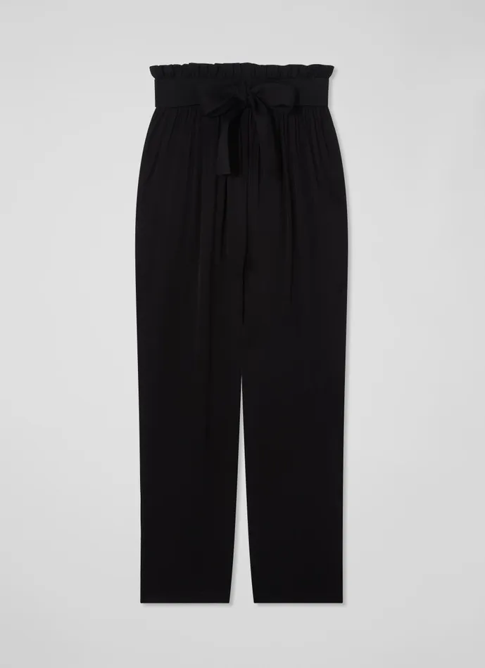 Women Trousers LKBennett Coco Black Stretch Trouser Black Women Trousers LKBennett Coco Black Stretch Trouser Black