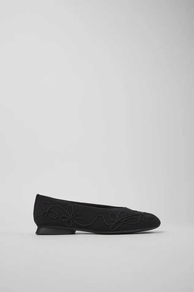 Women Twins Black Textile Ballerinas Camper Ballerinas Women Twins Black Textile Ballerinas Camper Ballerinas
