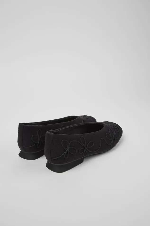 Women Twins Black Textile Ballerinas Camper Ballerinas Women Twins Black Textile Ballerinas Camper Ballerinas