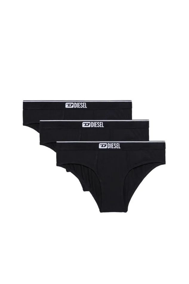 Women UfpnOxysThreepack Black Diesel Underwear Women UfpnOxysThreepack Black Diesel Underwear