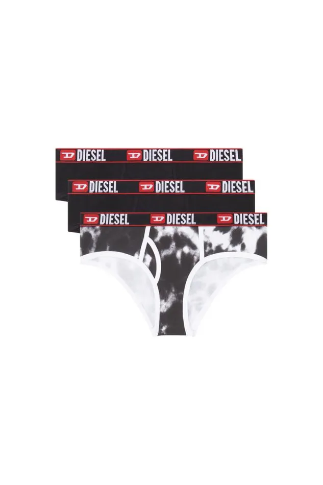 Women UfpnOxysThreepack Blackwhite Diesel Underwear