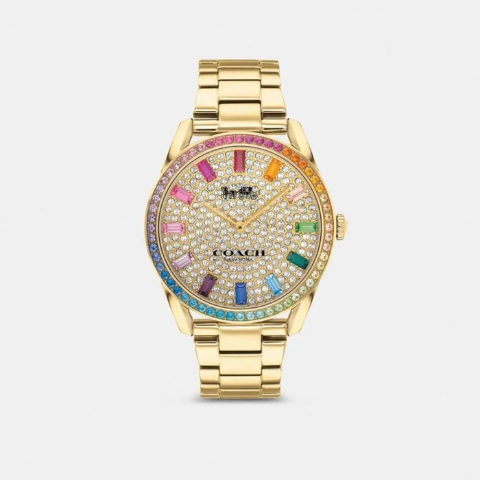Women Watches Coach Preston Watch 36 Mm Gold