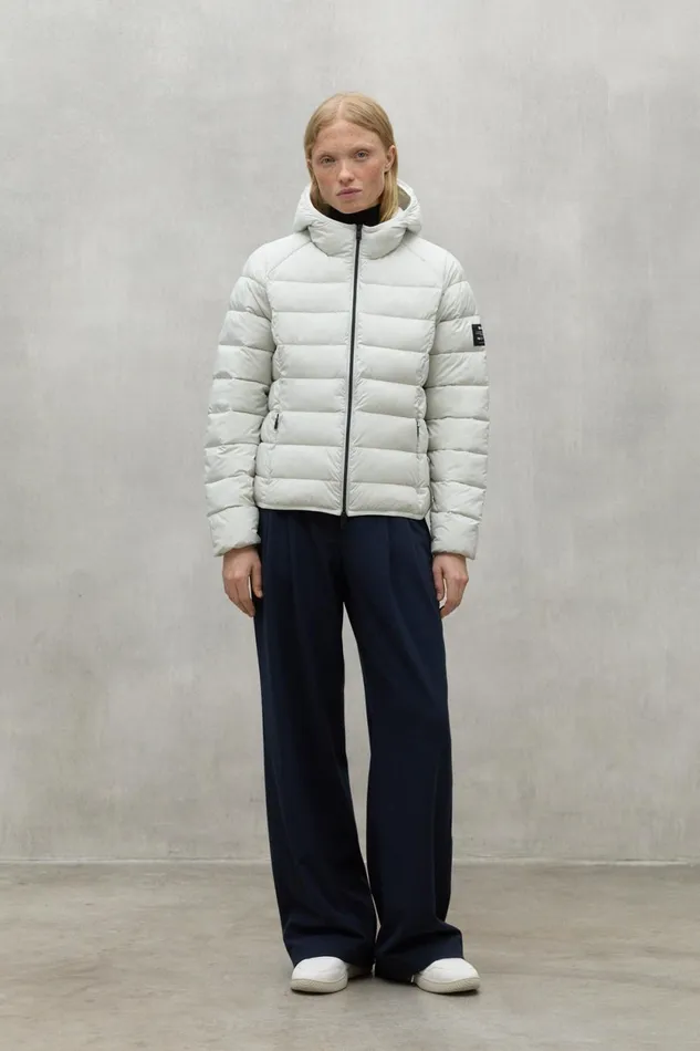 Women White Asp Jacket Ecoalf Coats And Jackets