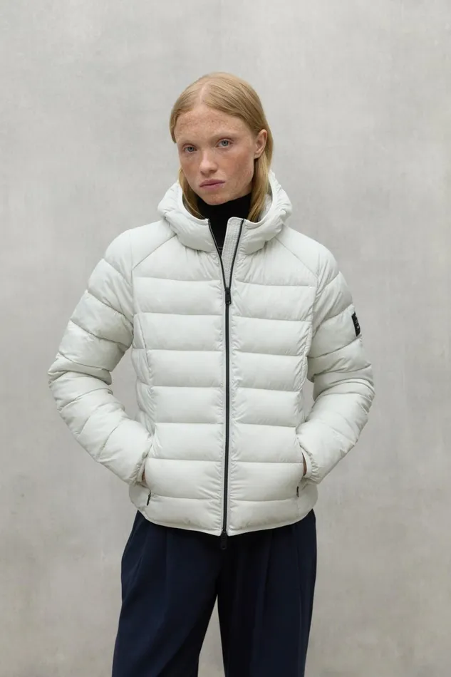 Women White Asp Jacket Ecoalf Coats And Jackets