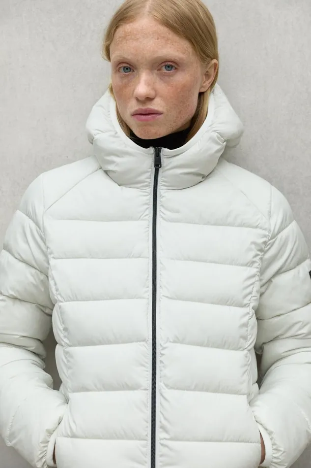 Women White Asp Jacket Ecoalf Coats And Jackets