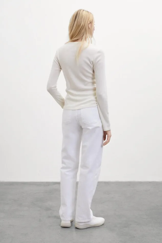 Women White Gavie TShirt Ecoalf TShirts