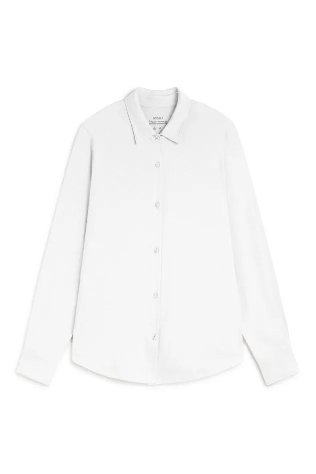 Women White Lasa Shirt Ecoalf Shirts
