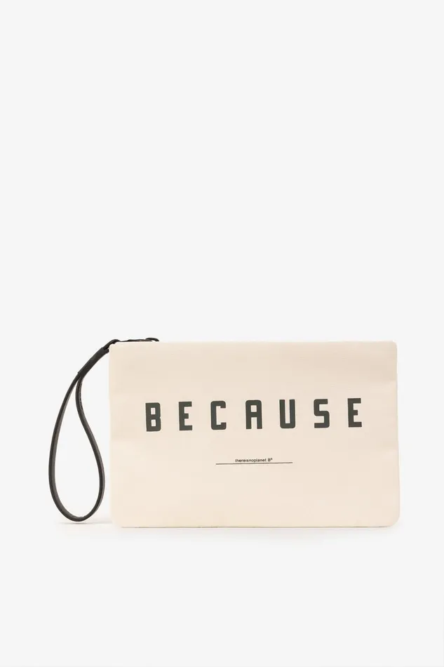 Women White Lupita Handbag With Message Ecoalf Handbags
