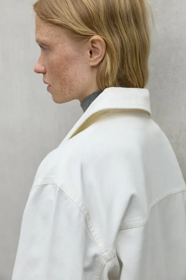 Women White Soira Jacket Ecoalf Coats And Jackets