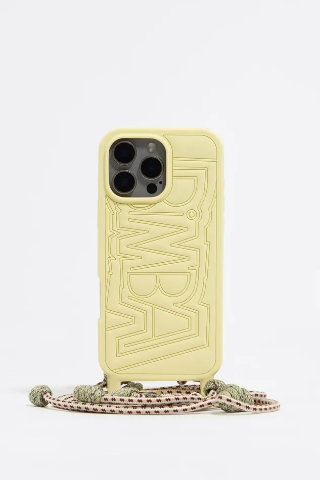 Yellow Silicone IPhone 13 Pro Max Case Yellow Women Bimba Y Lola Phone Cases