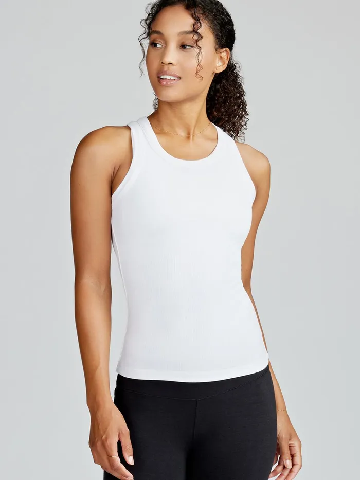 Yoga Studio Women Tasc Performance MicroLuxe Rib Tank