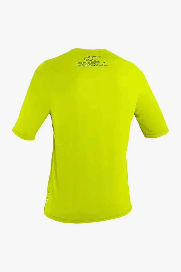 YOUTH BASIC SKINS 50 SS SUN SHIRT Lime Kids O039NEILL Youth Wetsuits