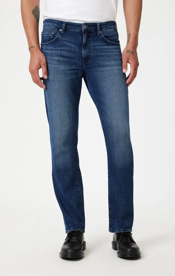 Zach Straight Leg In Dark Brushed Nashville Men Mavi Jeans Denim Zach Straight Leg In Dark Brushed Nashville Men Mavi Jeans Denim