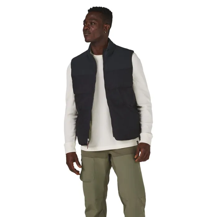 Zigzag Down Vest Black MenWomen Danner Outerwear