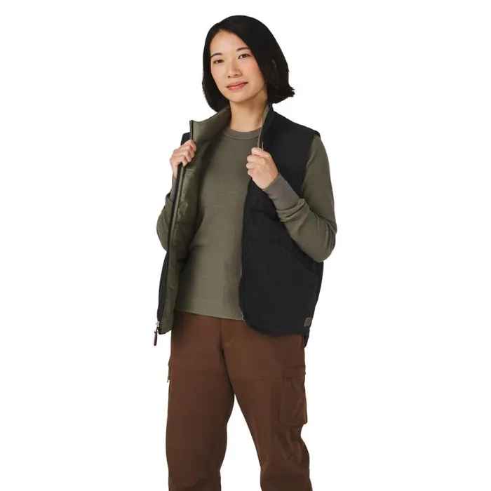 Zigzag Down Vest Black MenWomen Danner Outerwear