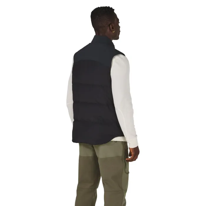 Zigzag Down Vest Black MenWomen Danner Outerwear