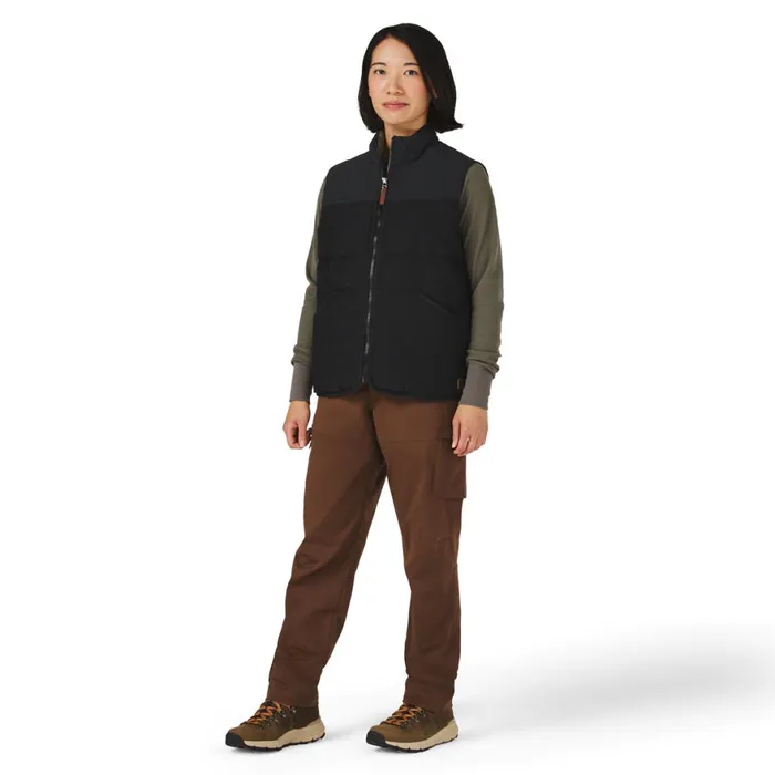 Zigzag Down Vest Black MenWomen Danner Outerwear